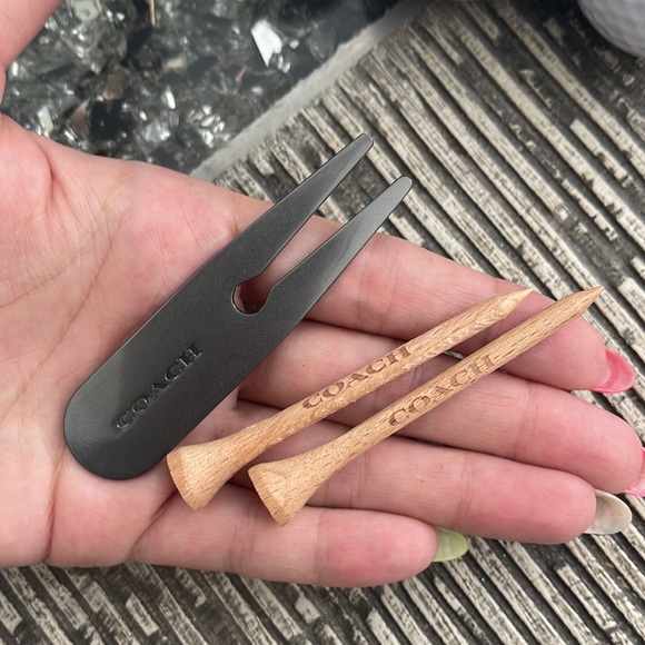 $150 NEW COACH Golf Kit In Colorblock Signature Canvas GIFT for golf lover - Picture 6 of 15